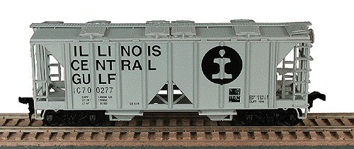 Bowser 55666 HO Illinois Central Gulf 70 Ton 2-Bay Covered Hopper Car Kit