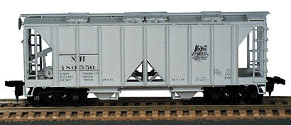 Bowser 55875 HO New York NH & H ACF 70T 2 Bay Covered Hopper Road # 180544 Kit