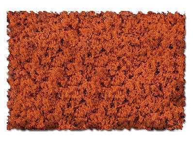 Scenic Express EX877B Coarse Burnt Orange Flock & Turf - 32 oz. Shaker