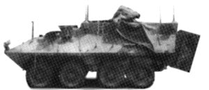 Trident Miniatures 90013 HO USMC LAV-C2 Command & Control Vehicle Kit