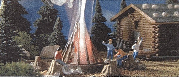 Vollmer 3667 HO Campfire With Flickering Fire Kit