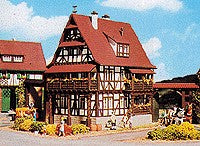 Vollmer 3732 HO Scale Vintner's Lodge Building Kit
