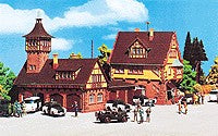 Vollmer 3755 HO Scale County Police Headquarters Building Kit