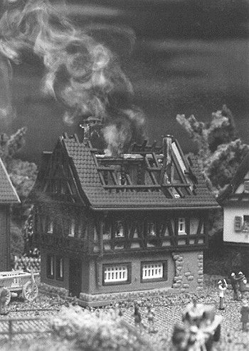 Vollmer 9538 Z Scale House on Fire Building Kit