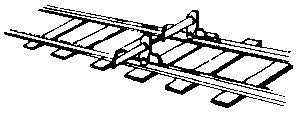 Tomar Industries H-803 HO ScaleHayes Wheel Stops (Pack of 4)