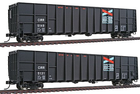 Walthers 932-24069 HO Chattahoochee Gold Line Wood Chip Gondola (Set of 2)