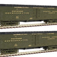 Walthers 932-25475 HO Missouri Pacific 50' GACX Wood Express Reefer (Set of 2)