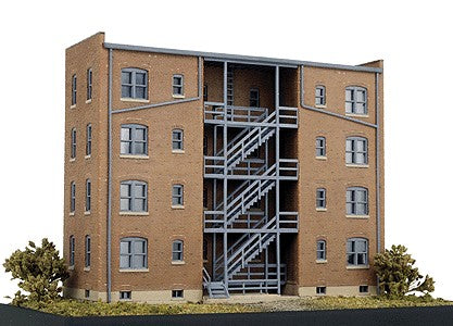 Walthers 933-3259 N Parkview Terrace Tenement Building Kit.