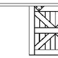 AM Models 203 HO Scale Freight Doors Plastic (Pack of 4)