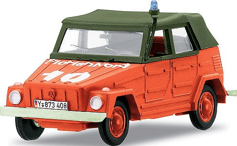 Marklin 18707 1:87 Scale Diecast VW 181 Hardtop Fire Department