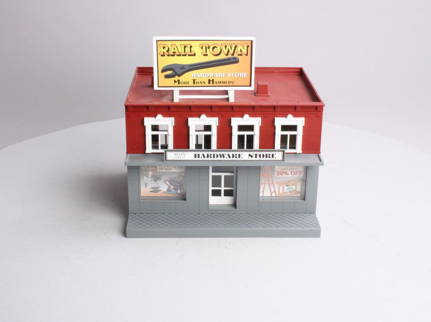 MTH 30-9018 O Hardware Store Red & Gray w/White Trim LN/Box