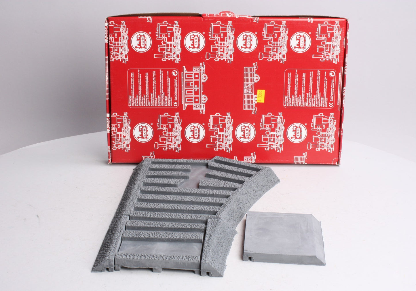 LGB 61200 G R1 30° Right Hand Roadbed Section Switch Turnout NIB