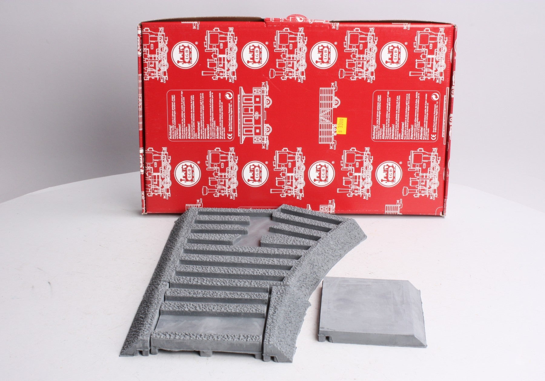 LGB 61200 G R1 30° Right Hand Roadbed Section Switch Turnout NIB