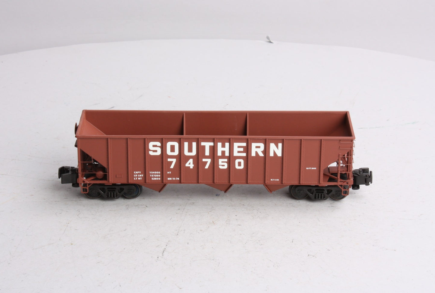 Des Plaines Hobbies 15132 S Scale Southern 3-Bay Hopper #74754 EX/Box