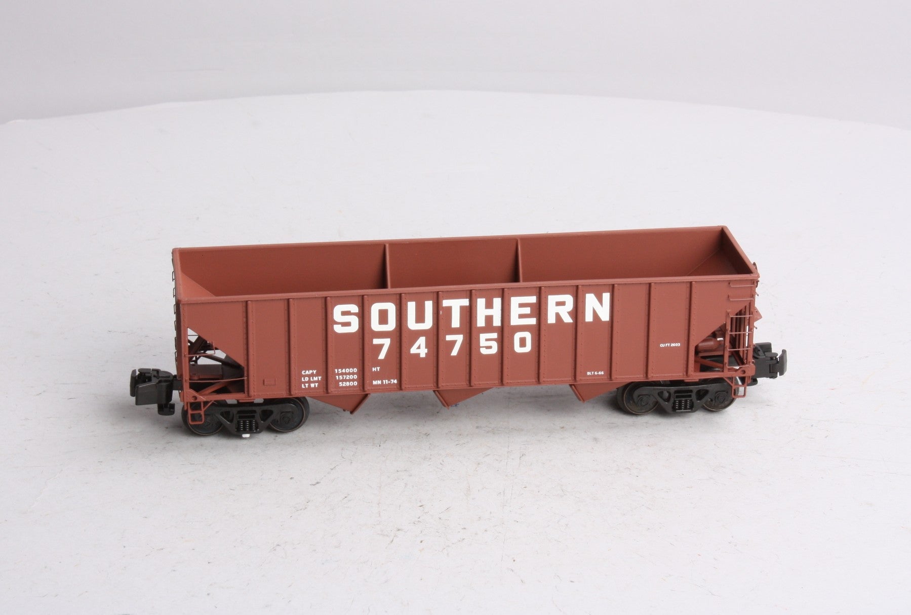 Des Plaines Hobbies 15132 S Scale Southern 3-Bay Hopper #74754 EX/Box