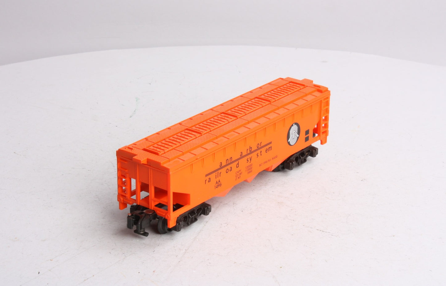 American Flyer 6-52094 S Gauge NASG 1996 Ann Arbor Hopper Car #1496 LN/Box
