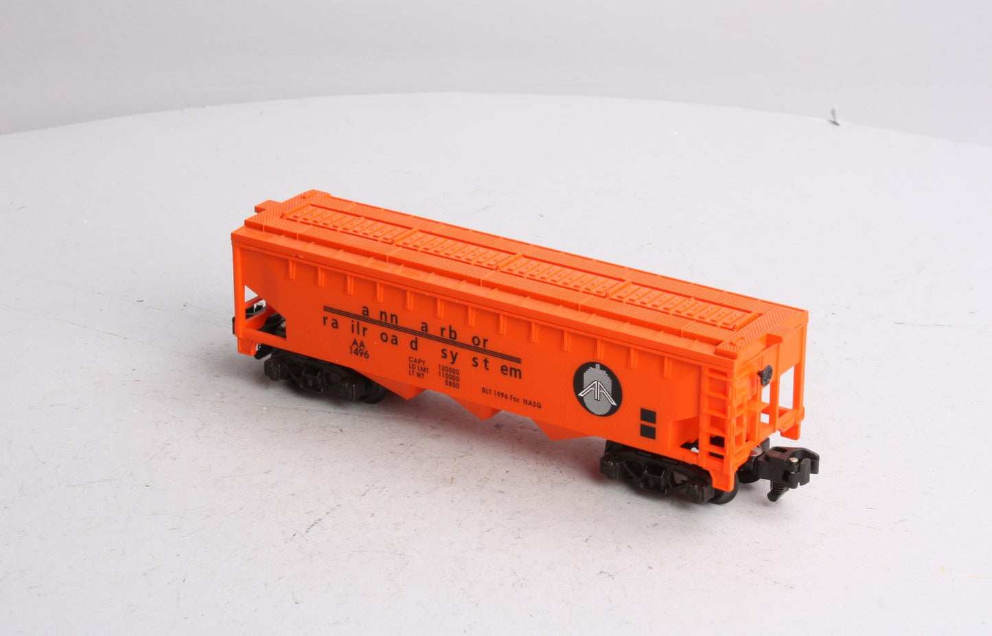 American Flyer 6-52094 S Gauge NASG 1996 Ann Arbor Hopper Car #1496 LN/Box