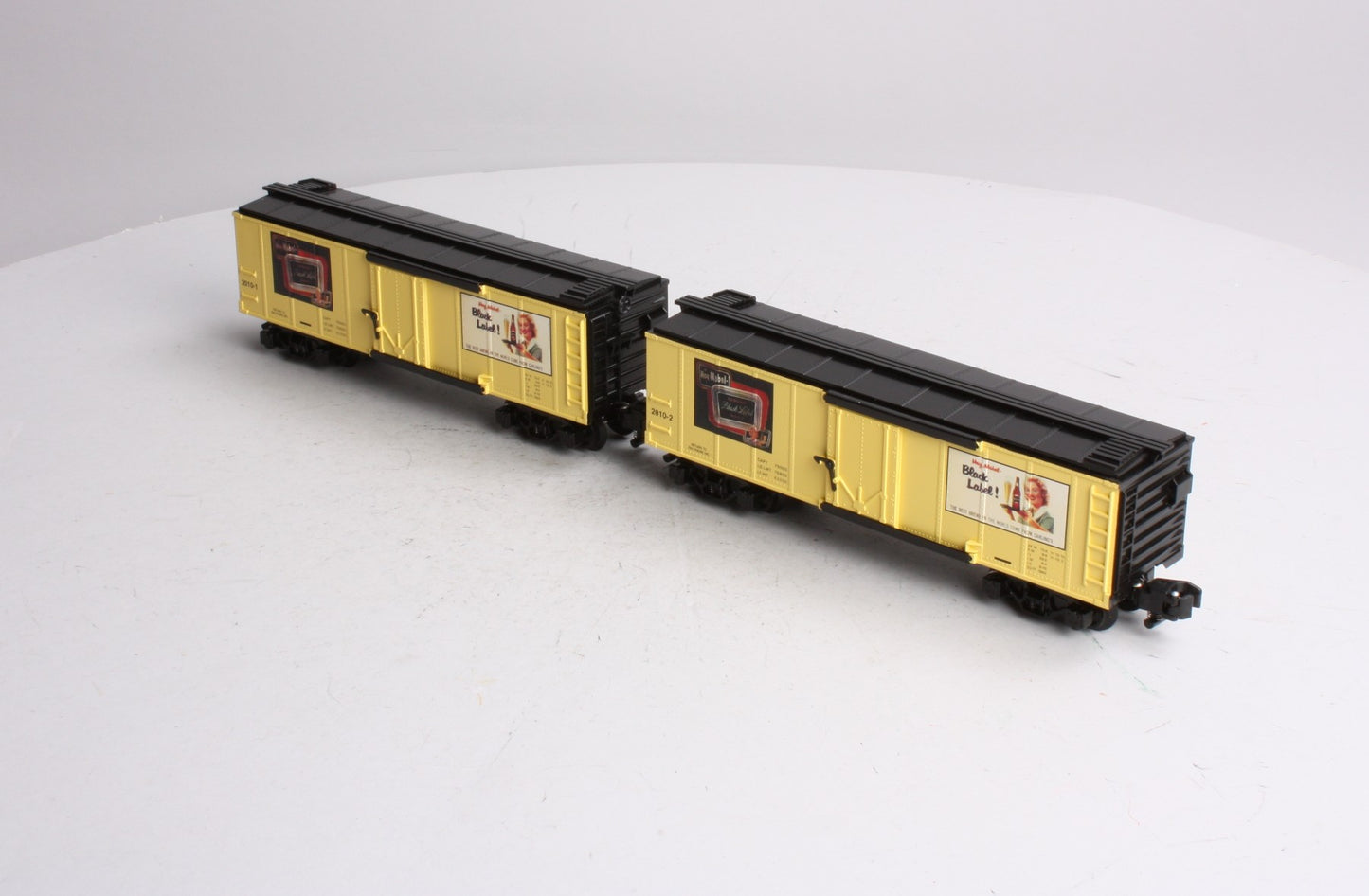 American Flyer 6-48282 S Gauge Carling Black Label Reefer - 2010 TCA 2-Car Pack NIB