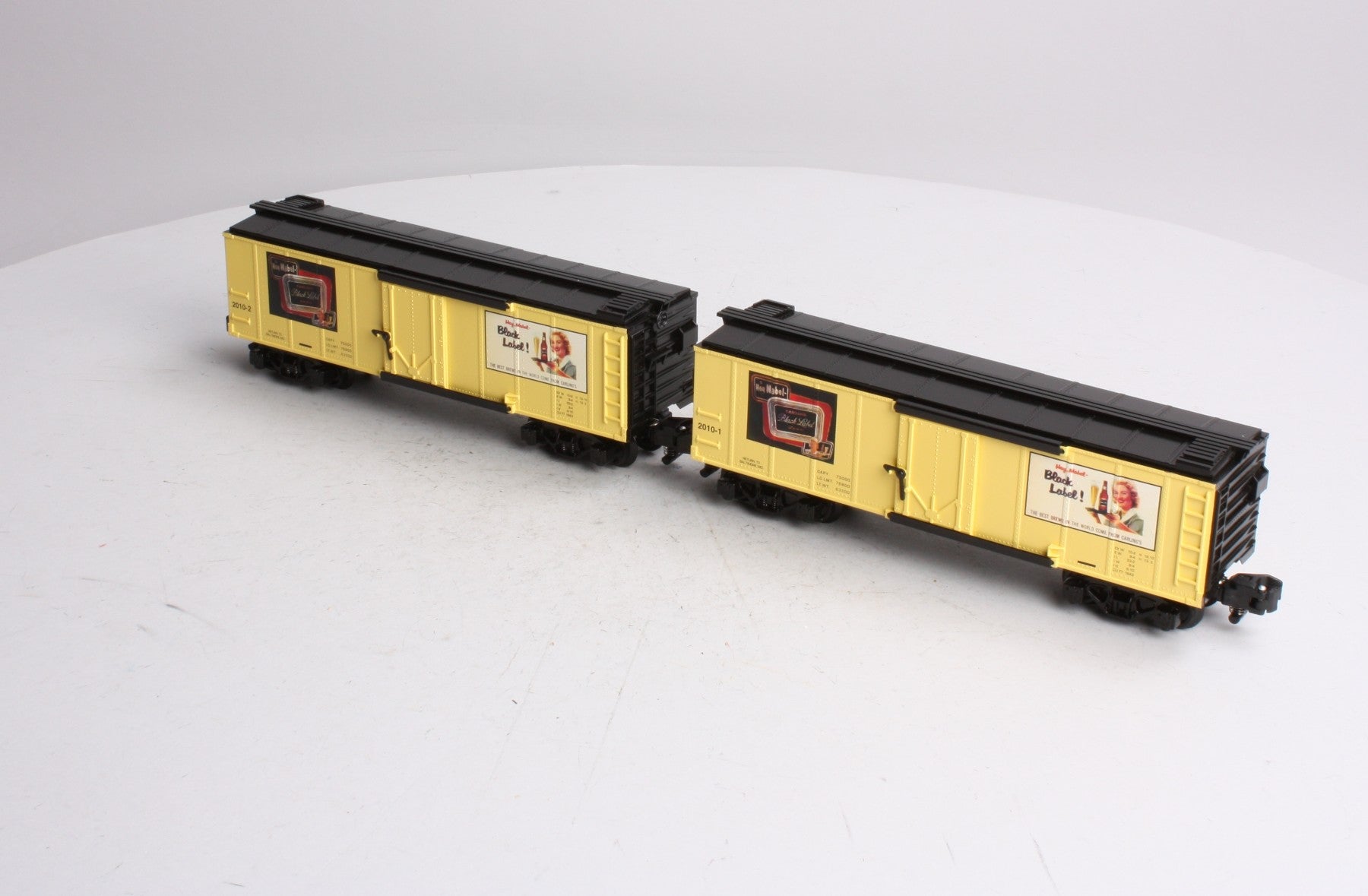 American Flyer 6-48282 S Gauge Carling Black Label Reefer - 2010 TCA 2-Car Pack NIB