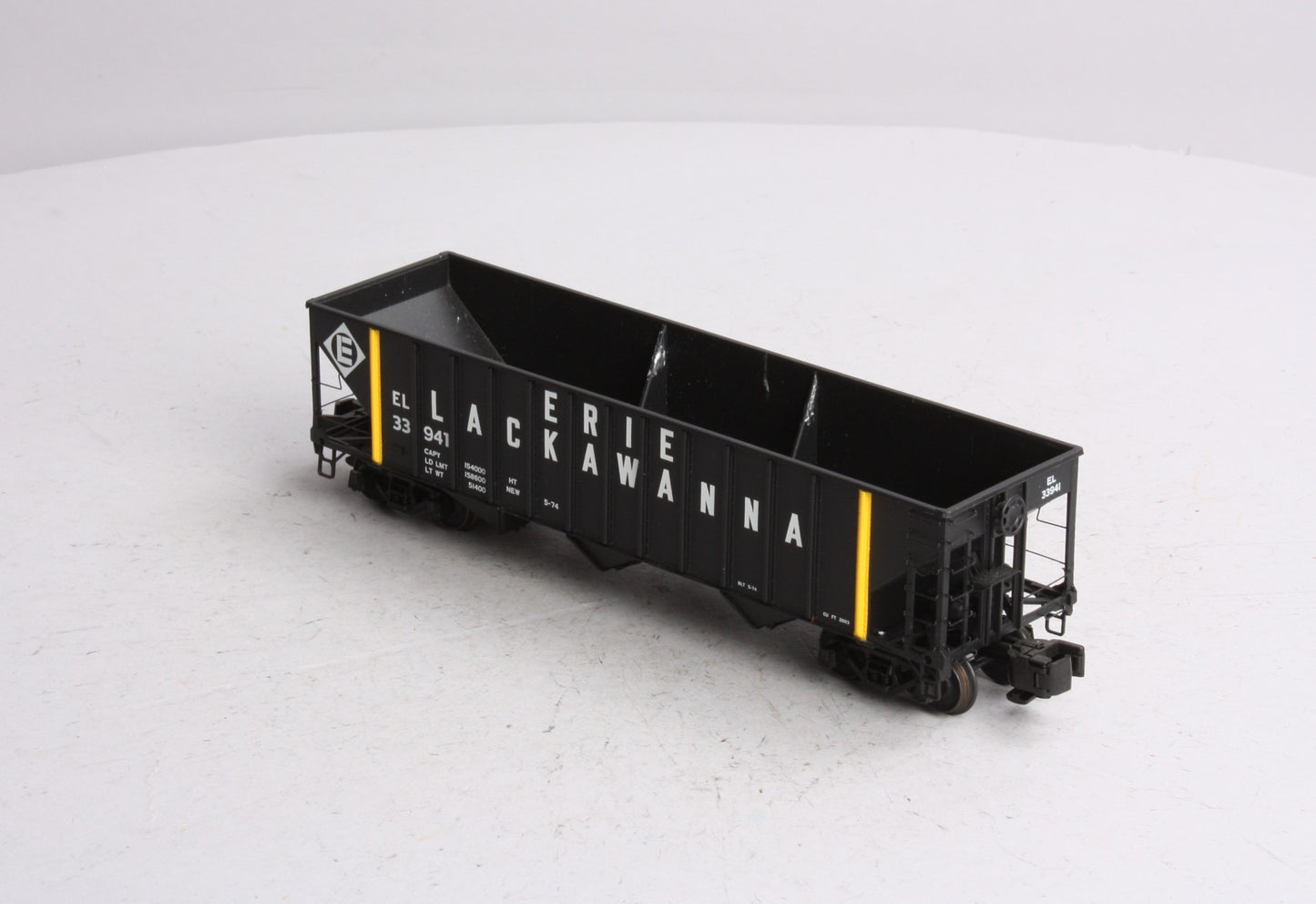 Des Plaines Hobbies 15012 "S" Scale Erie Lackawanna 3-Bay Hopper LN/Box
