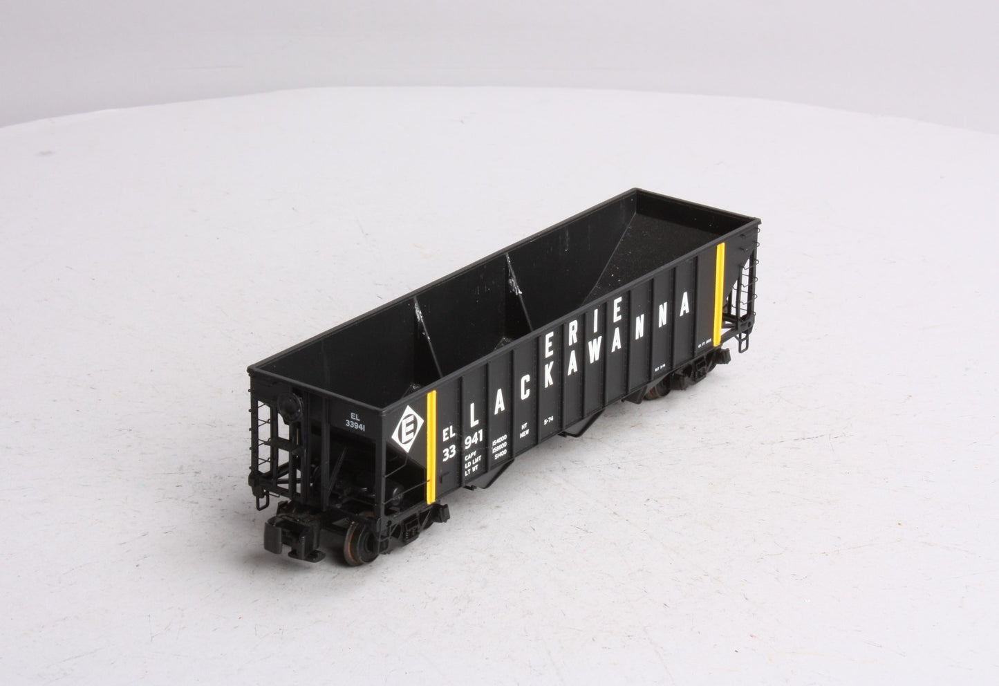 Des Plaines Hobbies 15012 "S" Scale Erie Lackawanna 3-Bay Hopper LN/Box