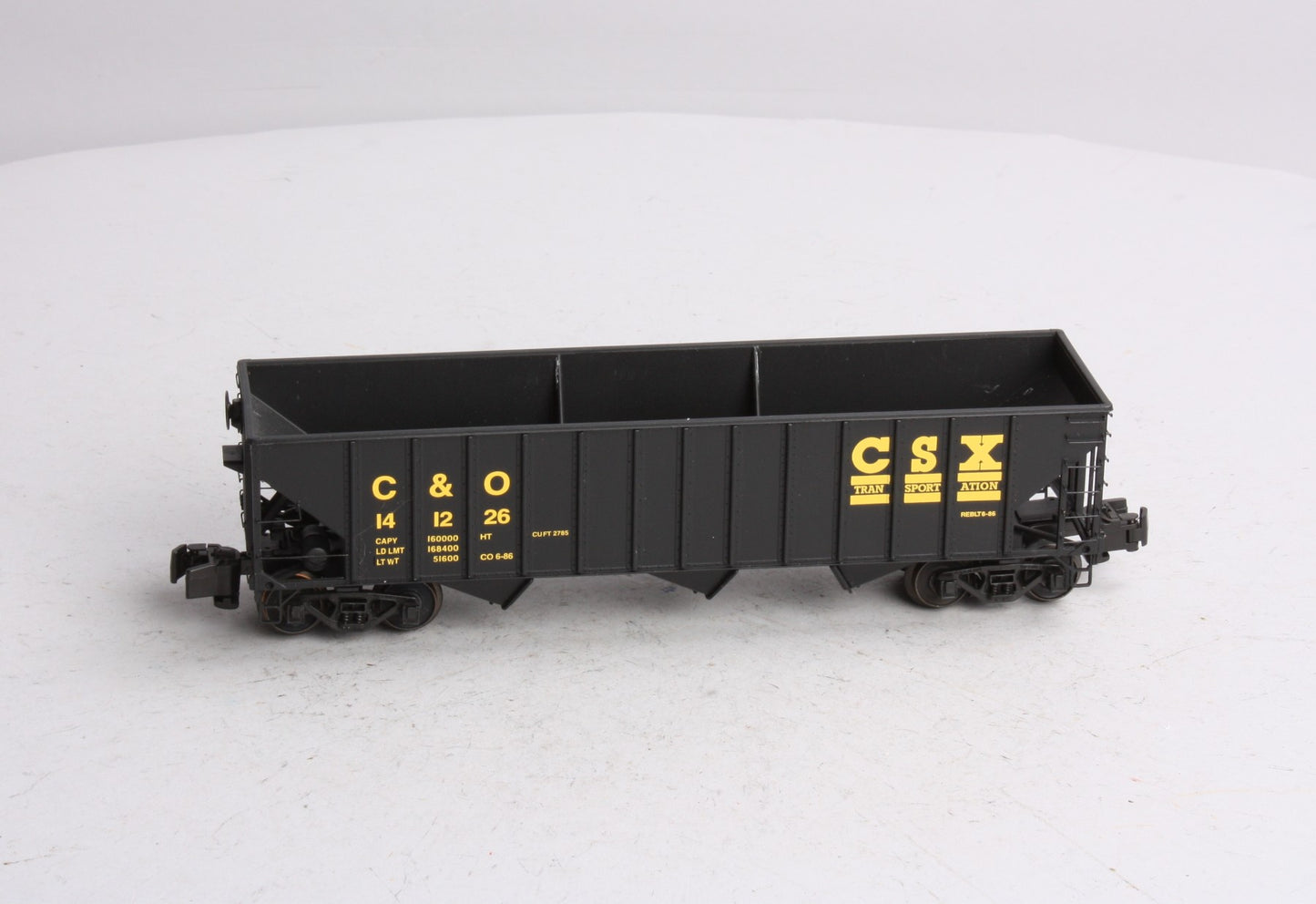 Des Plaines Hobbies 15052 "S" Scale Chesapeake & Ohio 3-Bay Hopper LN/Box