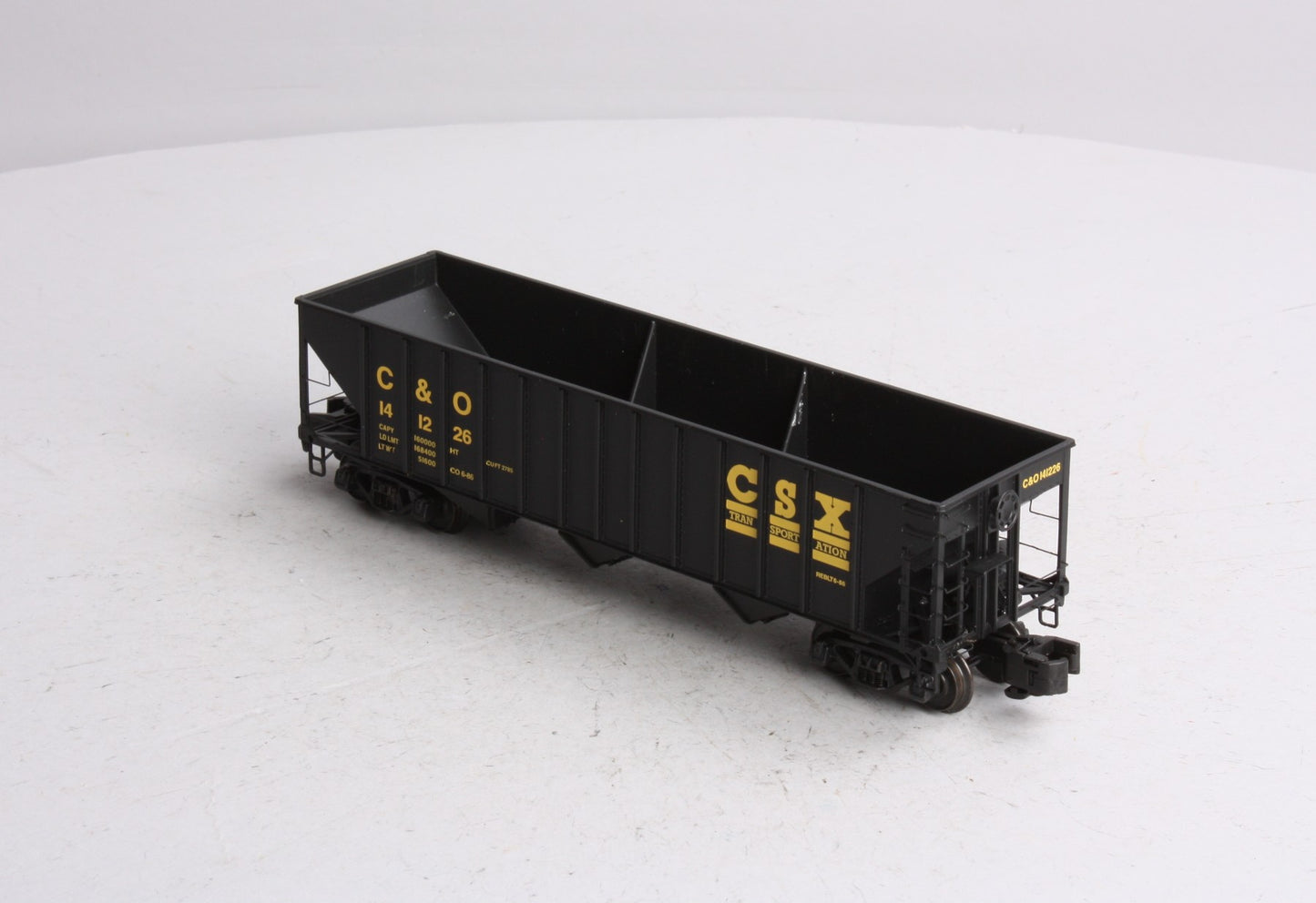 Des Plaines Hobbies 15051 "S" Scale Chesapeake & Ohio 3-Bay Hopper #141222 LN/Box