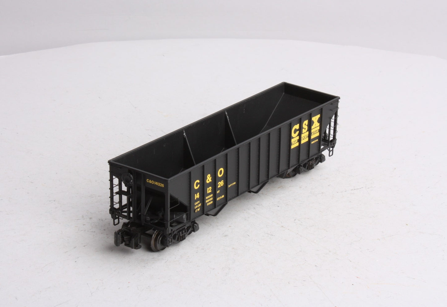 Des Plaines Hobbies 15051 "S" Scale Chesapeake & Ohio 3-Bay Hopper #141222 LN/Box