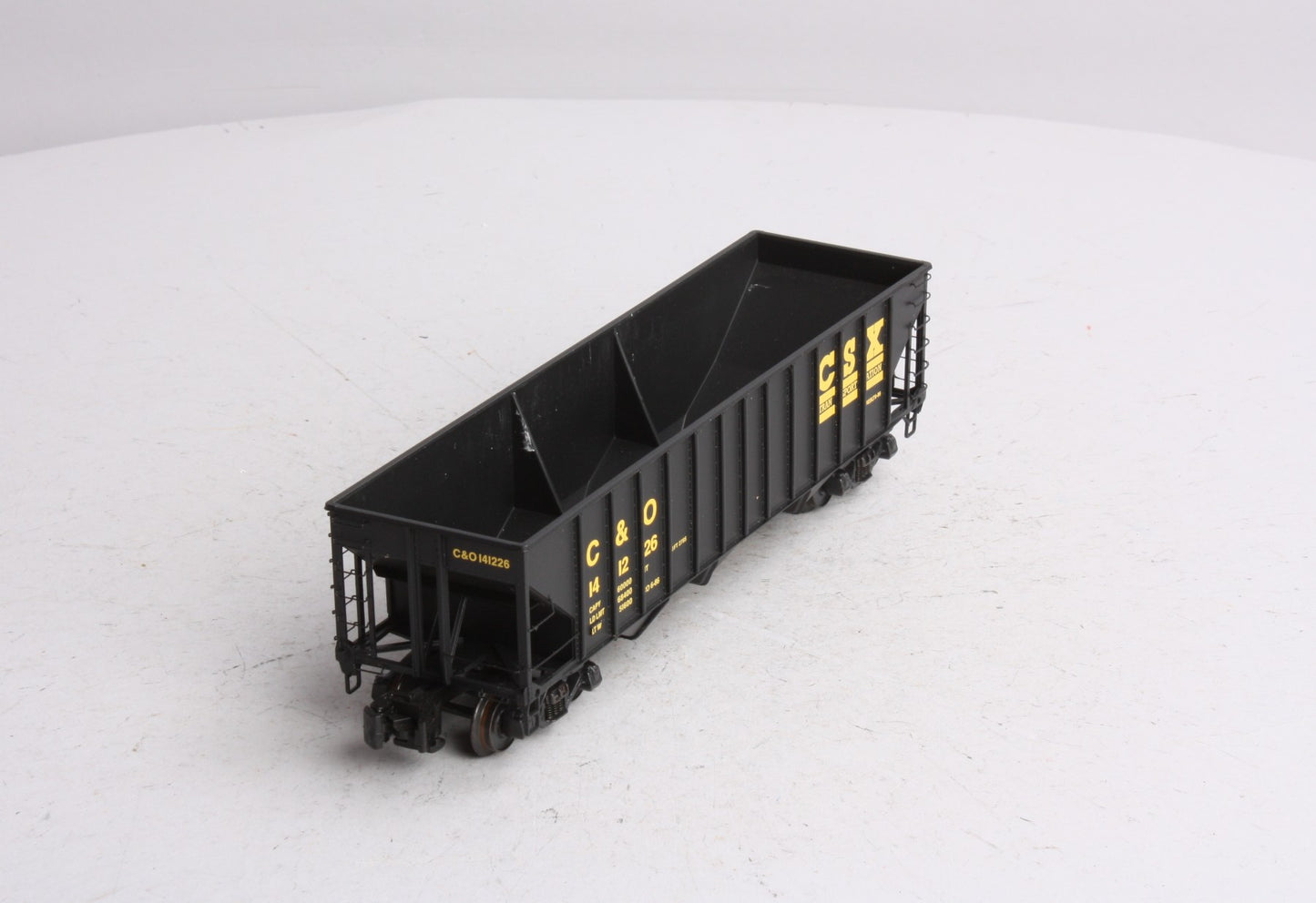 Des Plaines Hobbies 15051 "S" Scale Chesapeake & Ohio 3-Bay Hopper #141222 LN/Box