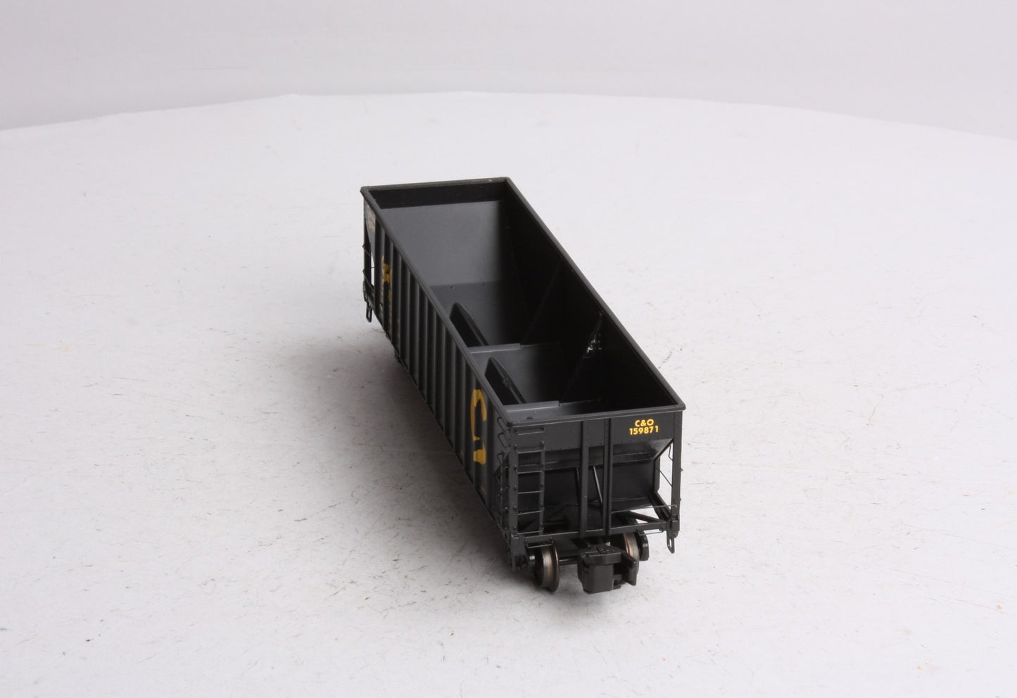 Des Plaines Hobbies 15083 "S" Scale C & O Chessie System 3-Bay Hopper #159871 LN
