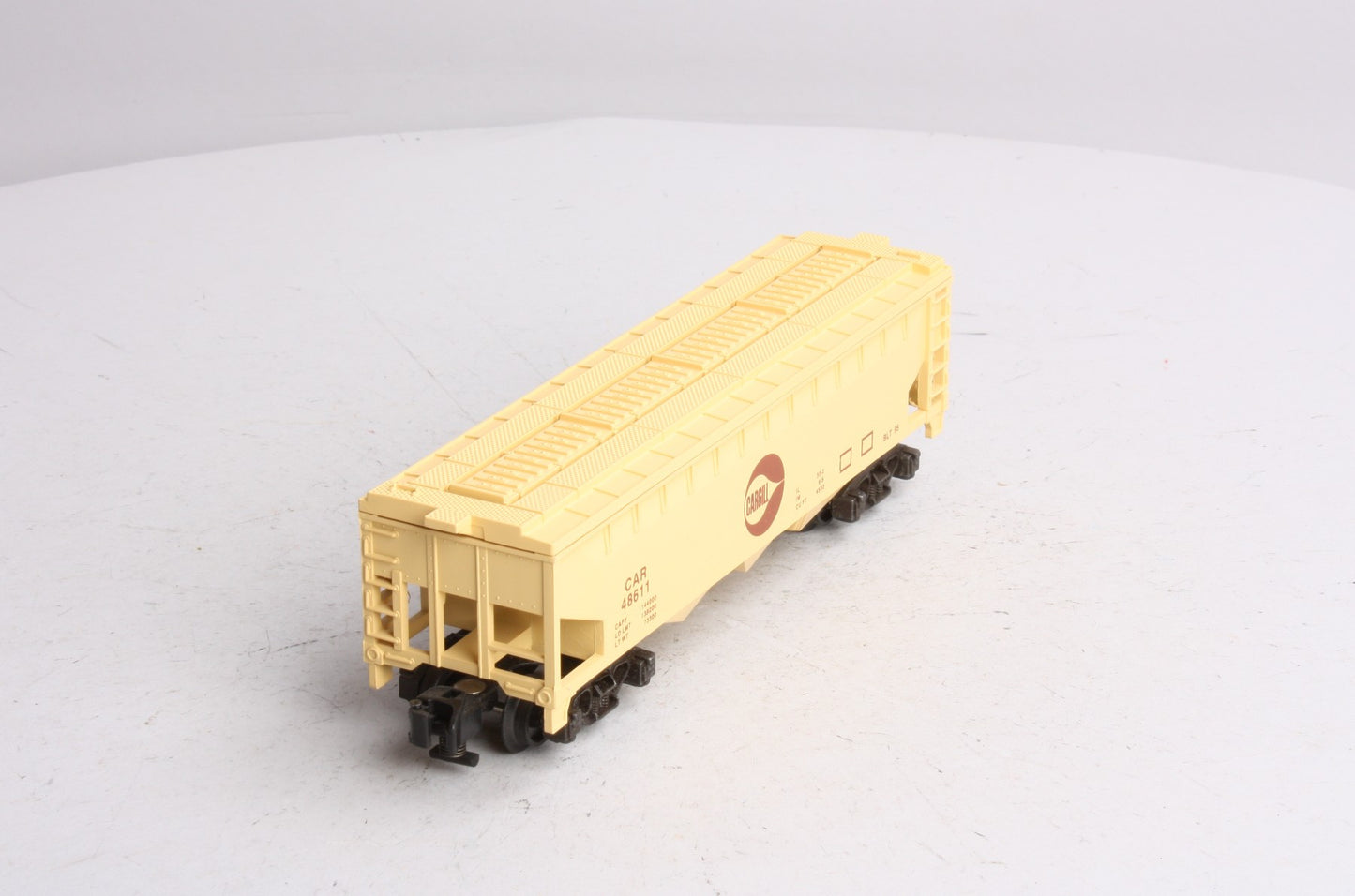 American Flyer 6-48611 S Gauge Cargill 3-Bay Covered Grain Hopper LN
