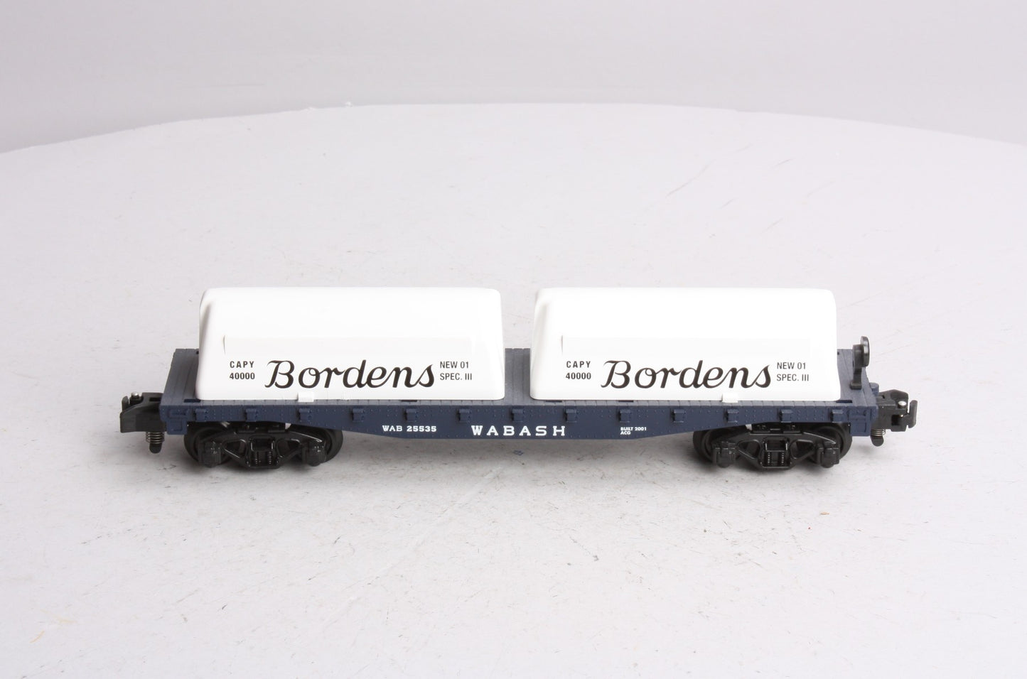American Flyer 6-48524 S Gauge Borden's Flatcar #25535 NIB