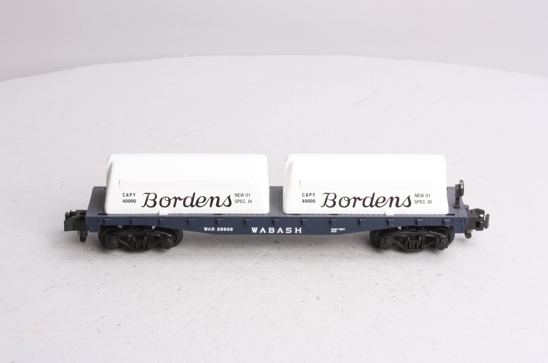 American Flyer 6-48524 S Gauge Borden's Flatcar #25535 NIB