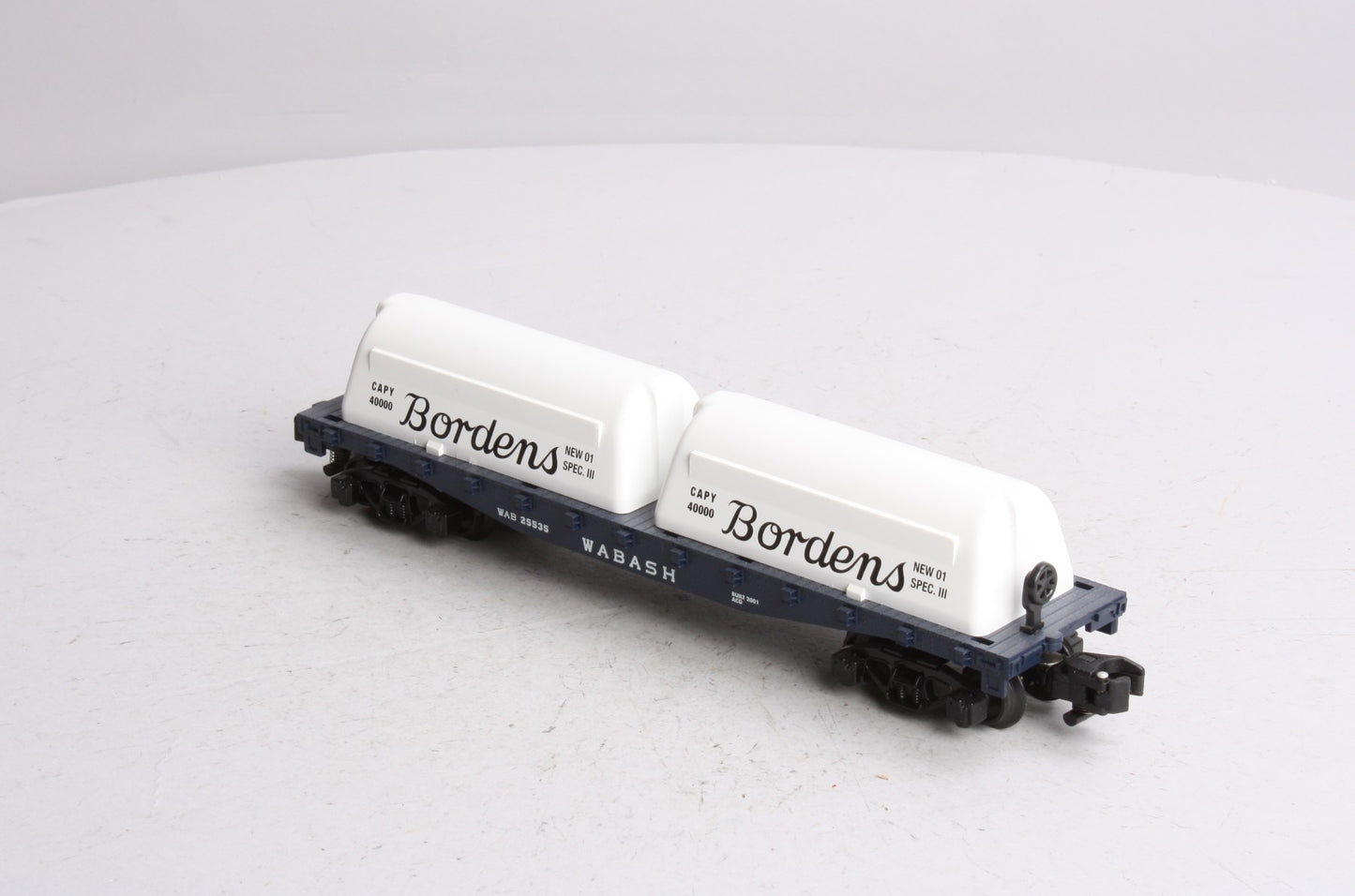 American Flyer 6-48524 S Gauge Borden's Flatcar #25535 NIB