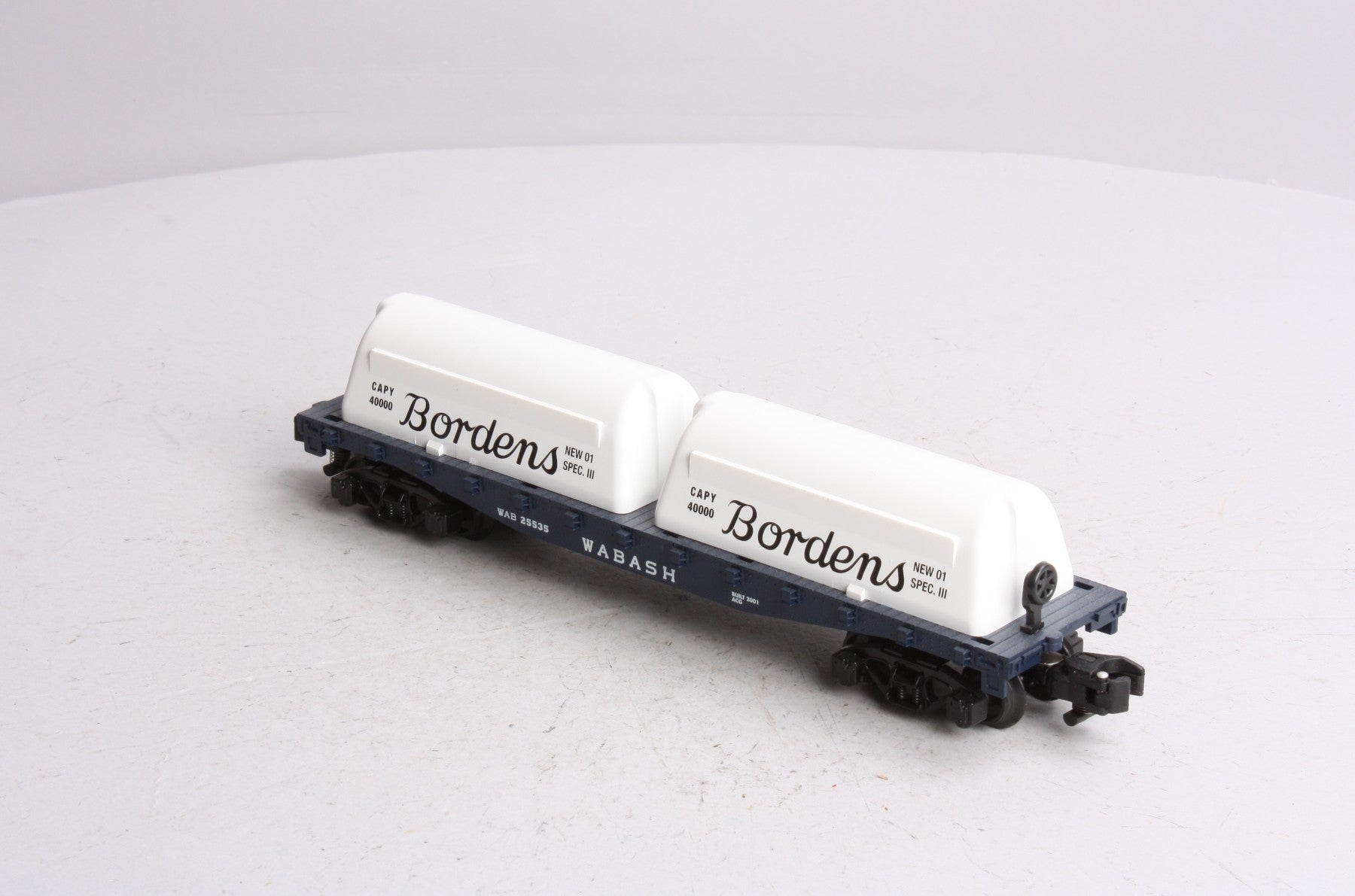 American Flyer 6-48524 S Gauge Borden's Flatcar #25535 NIB
