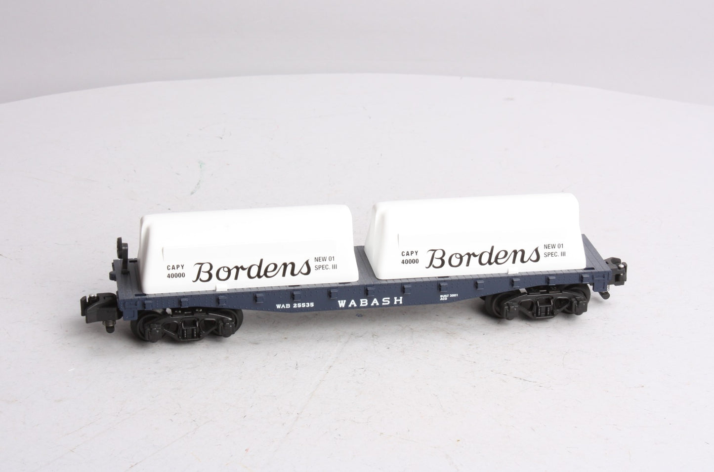 American Flyer 6-48524 S Gauge Borden's Flatcar #25535 NIB