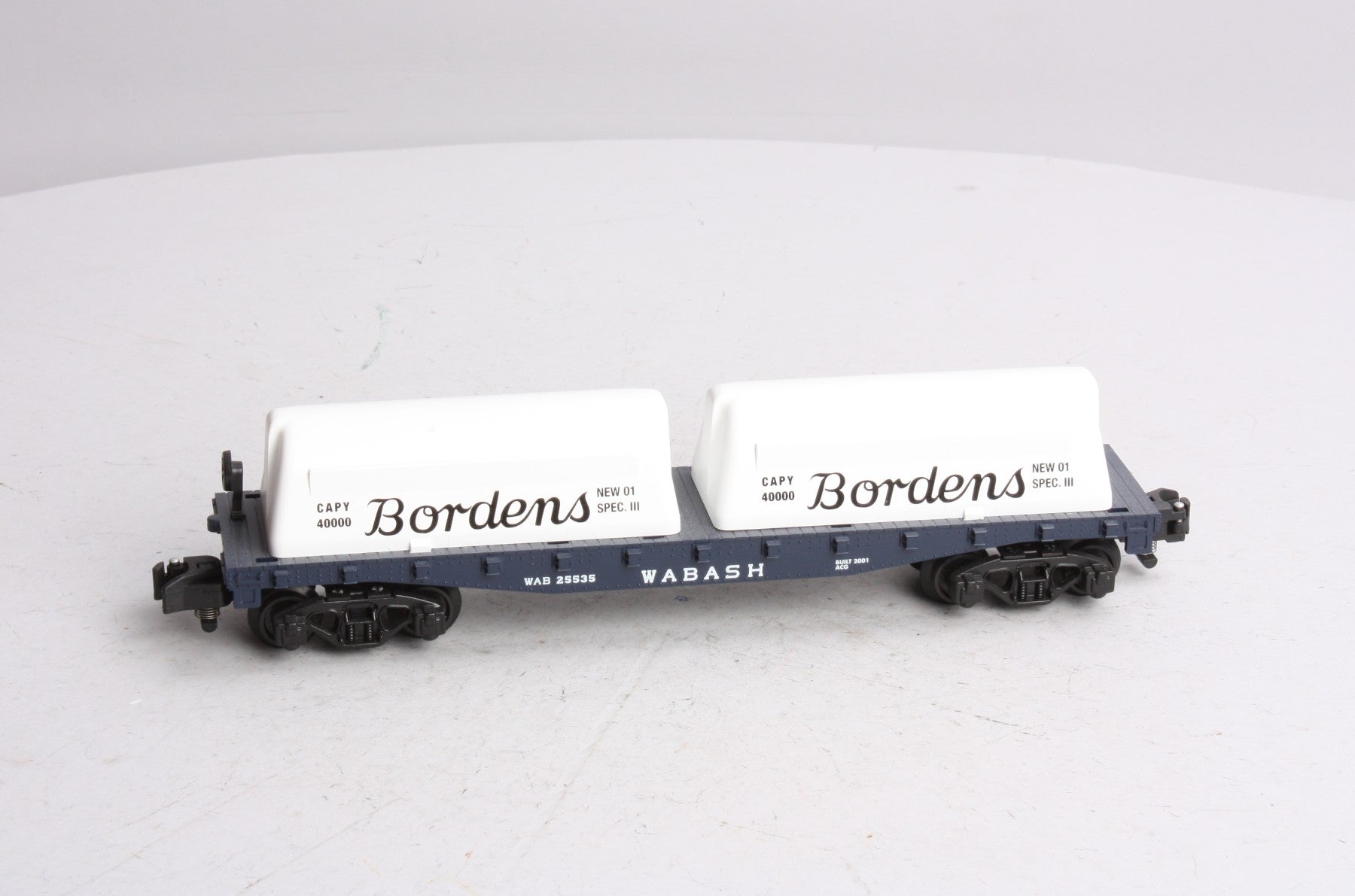 American Flyer 6-48524 S Gauge Borden's Flatcar #25535 NIB