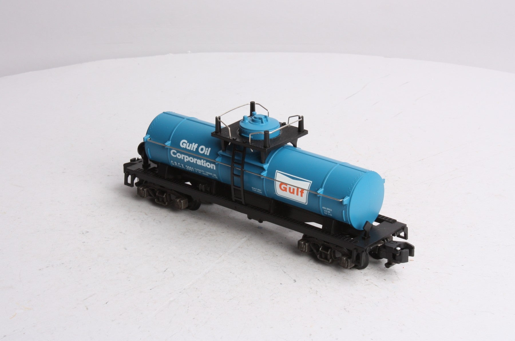 American Flyer 6-48224 S Gauge NASG 2001 Gulf Oil Single Dome Tank Car LN/Box