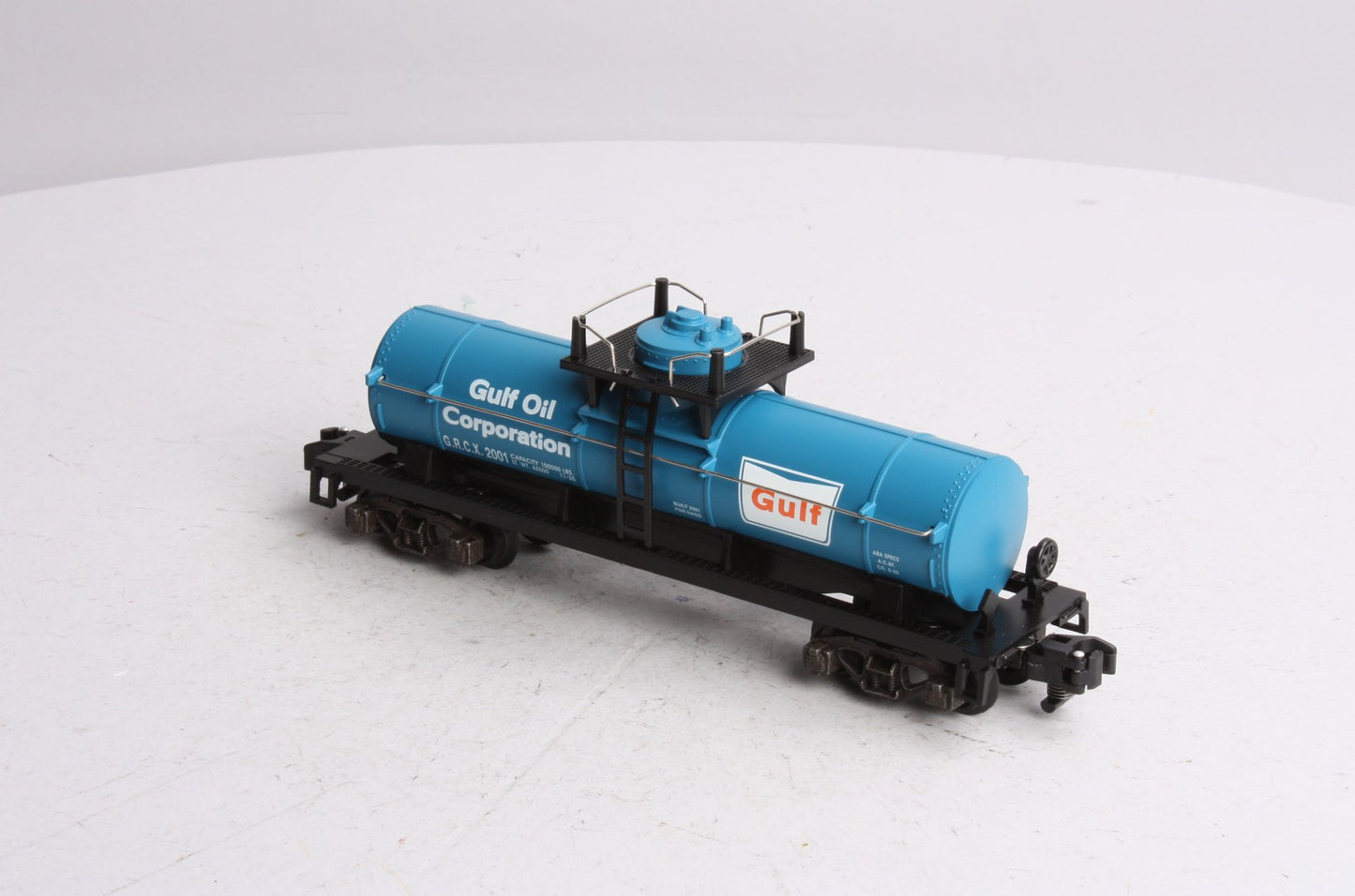 American Flyer 6-48224 S Gauge NASG 2001 Gulf Oil Single Dome Tank Car LN/Box
