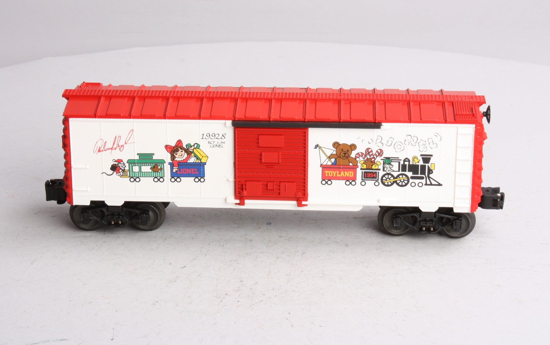 Lionel 6-19928 O Gauge Employee Christmas Boxcar LN/Box