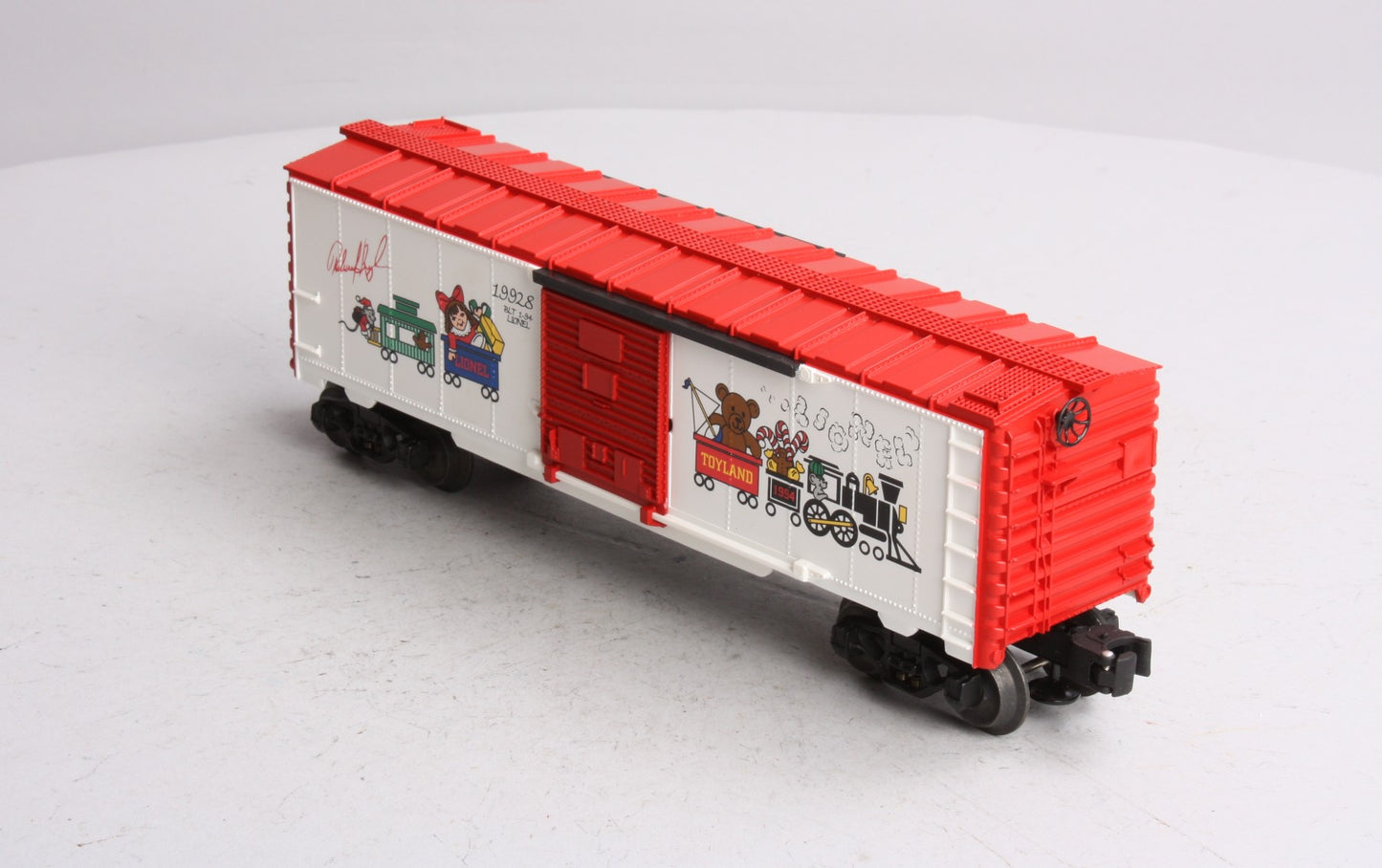 Lionel 6-19928 O Gauge Employee Christmas Boxcar LN/Box