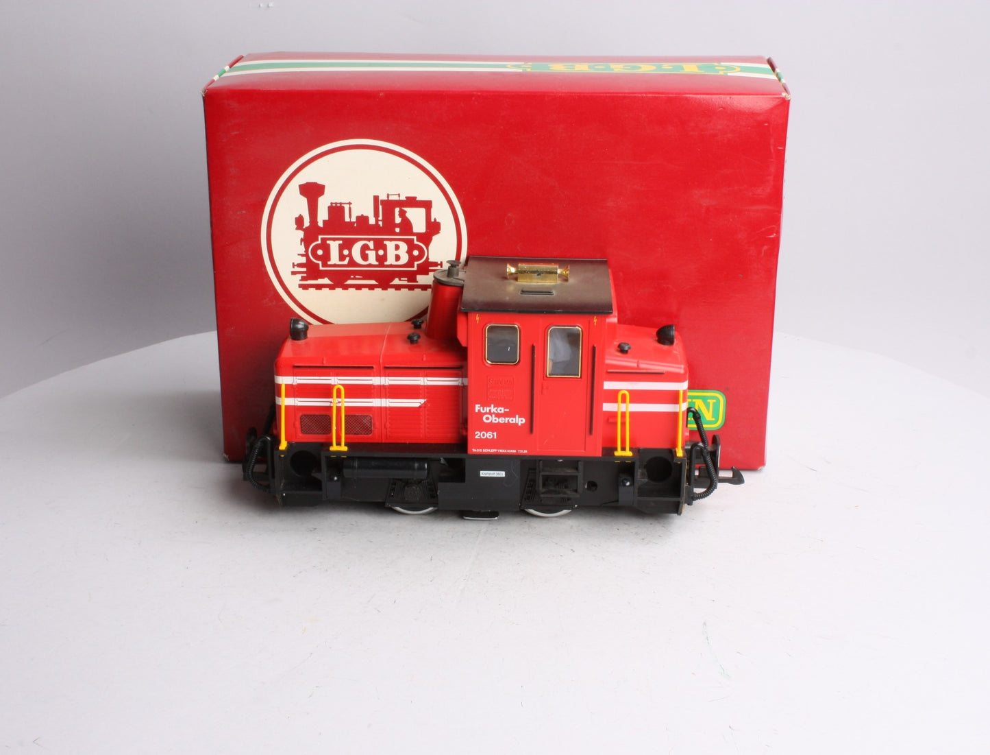 LGB 2061 G Scale Furka-Oberalp Diesel Switcher NIB