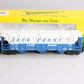 S-Helper 00972 S Christmas "Jack Frost" 3-Bay PS-2 Hopper Car #302 LN/Box