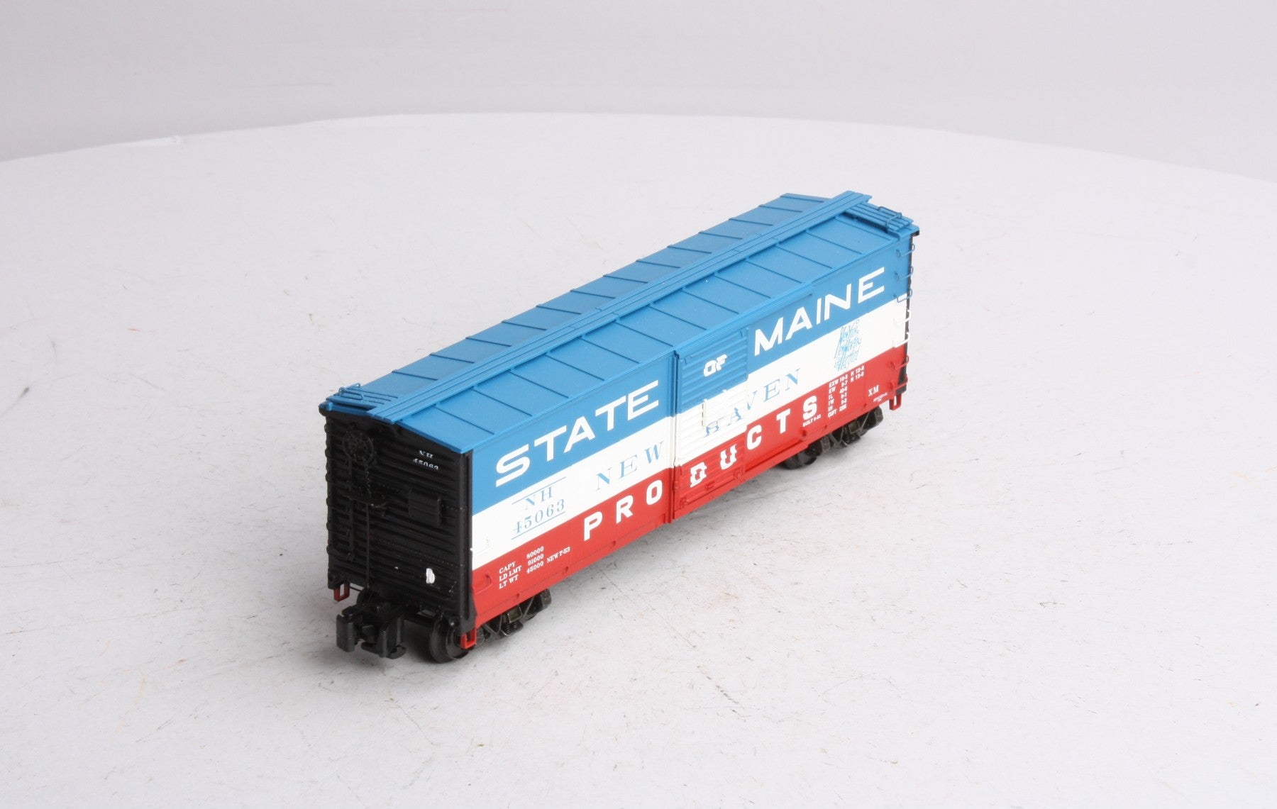 S-Helper 01021 S New Haven State Of Maine 40' Steel Rebuilt Boxcar #45063 LN/Box