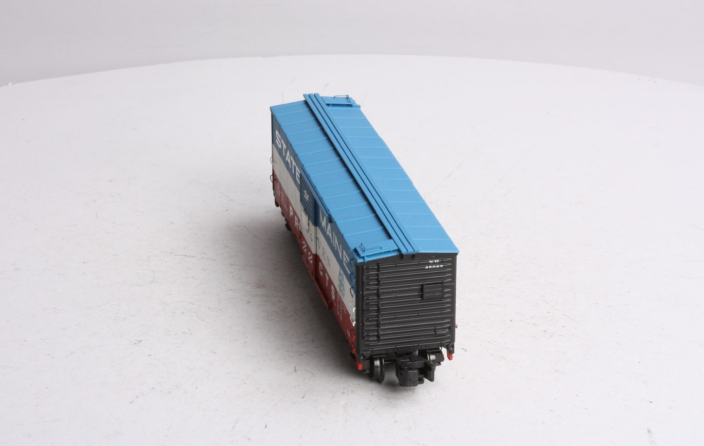 S-Helper 01021 S New Haven State Of Maine 40' Steel Rebuilt Boxcar #45063 LN/Box