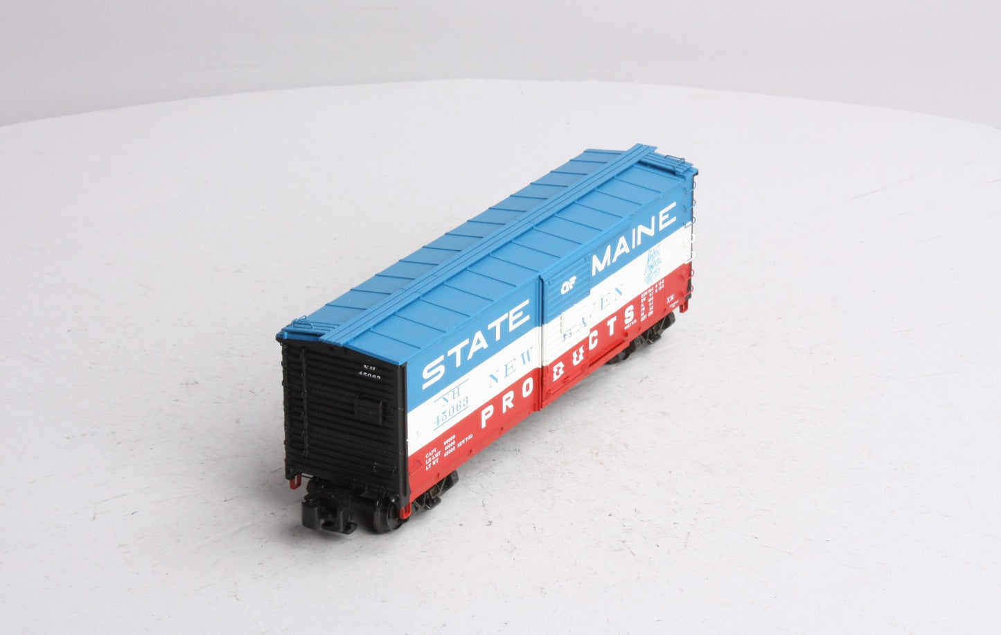 S-Helper 01021 S New Haven State Of Maine 40' Steel Rebuilt Boxcar #45063 LN/Box