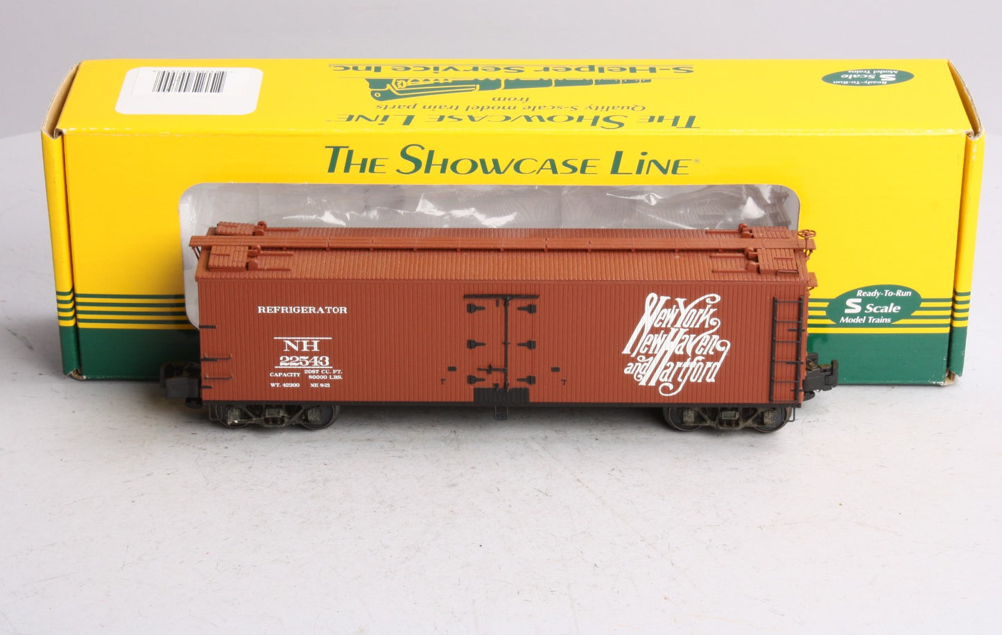 S-Helper 00799 S Gauge New Haven Reefer Car #22543 LN/Box