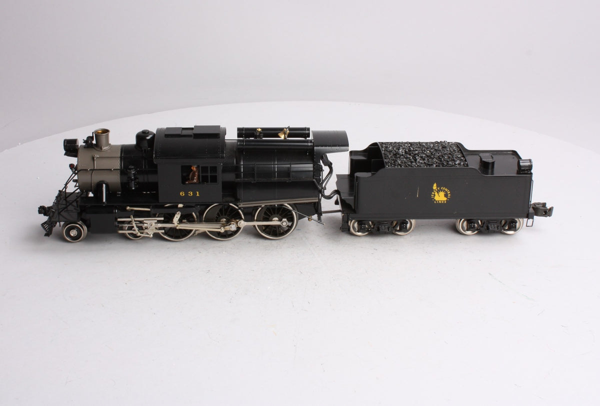 Williams 631 "O" 4-6-0 Jersey Central Lines Steam Locomotive & Tender #631 EX