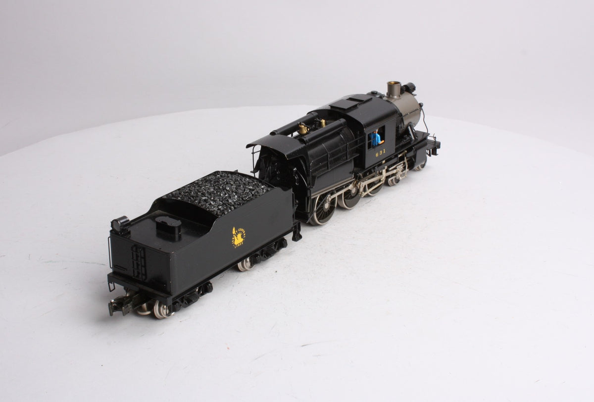 Williams 631 "O" 4-6-0 Jersey Central Lines Steam Locomotive & Tender #631 EX