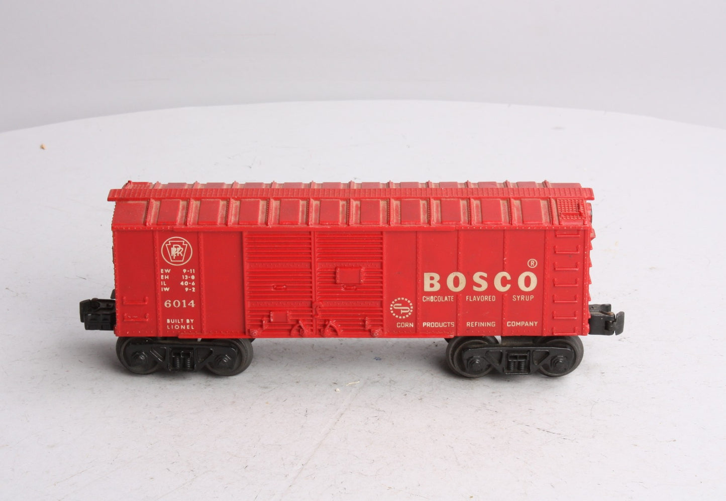 Lionel 6014 Vintage O Bosco Red Short Boxcar EX/Box